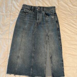 Free People We the Free Denim Skirt size 25